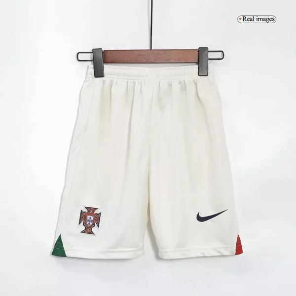 Portugal 22-23 Away White Shorts