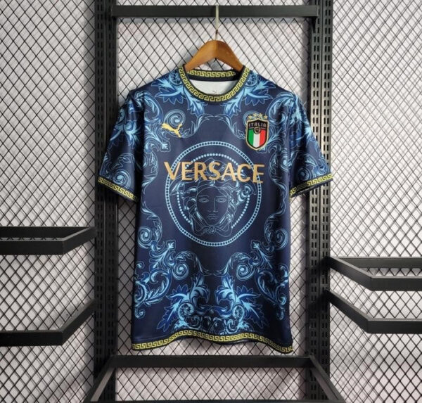 Italy 23-24 Versace Blue | Special Jersey