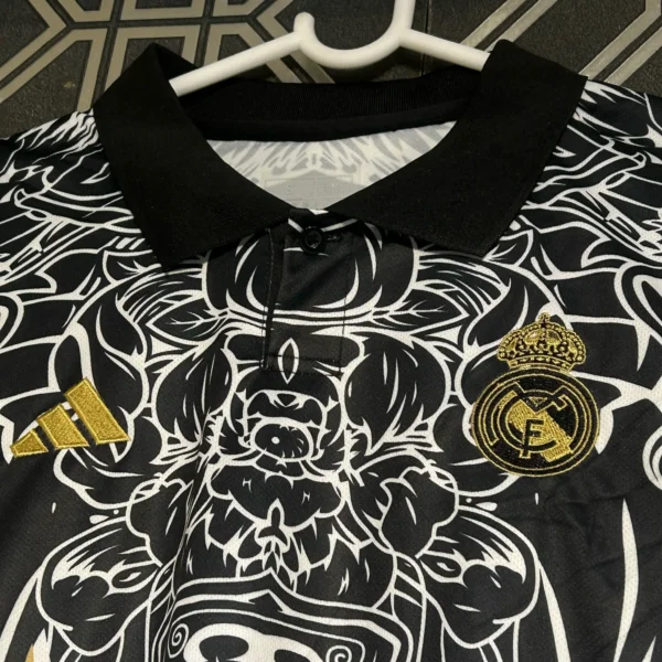 Madrid Black/Gold Dragon | Special Jersey