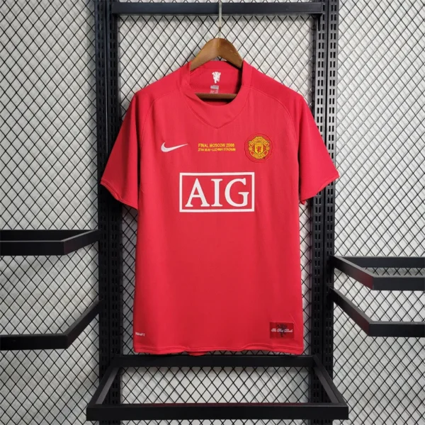 Manchester United 2007-08 Home | Retro Jersey