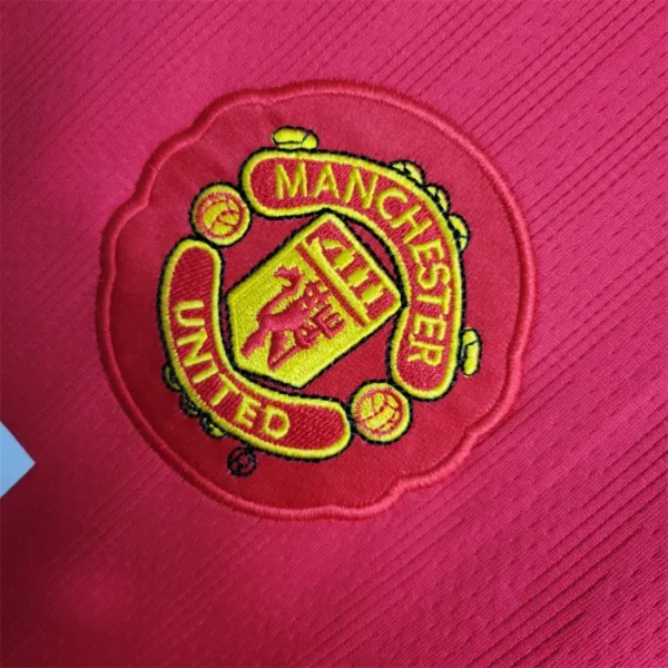 Manchester United 2007-08 Home Full Sleeve | Retro Jersey