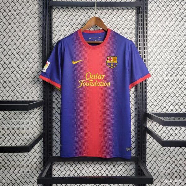 Barcelona 2012-13 Home | Retro Jersey