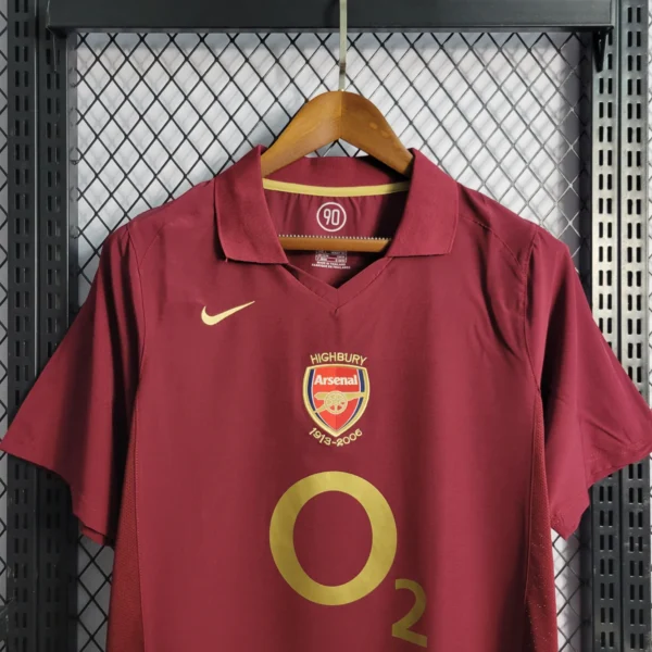 Arsenal 2005-06 Home | Retro Jersey