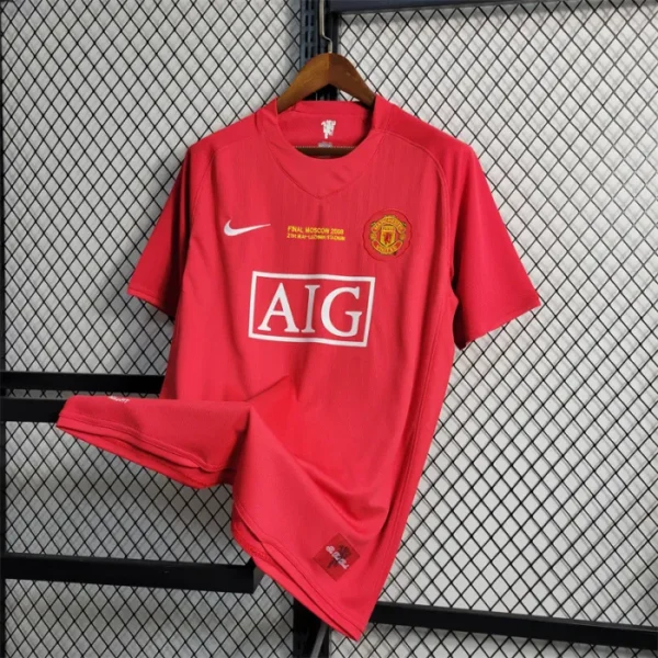 Manchester United 2007-08 Home | Retro Jersey