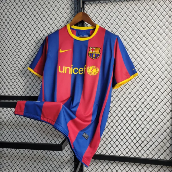 Barcelona 2010-11 Home | Retro Jersey