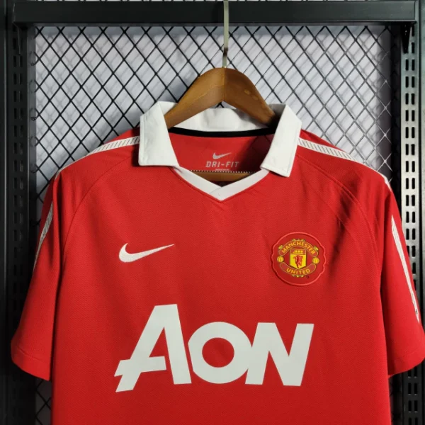 Manchester United 2010-11 Home | Retro Jersey