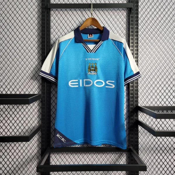 Manchester City 1999-00 Home | Retro Jersey