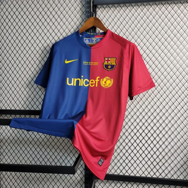 Barcelona 2008-09 Home | Retro Jersey