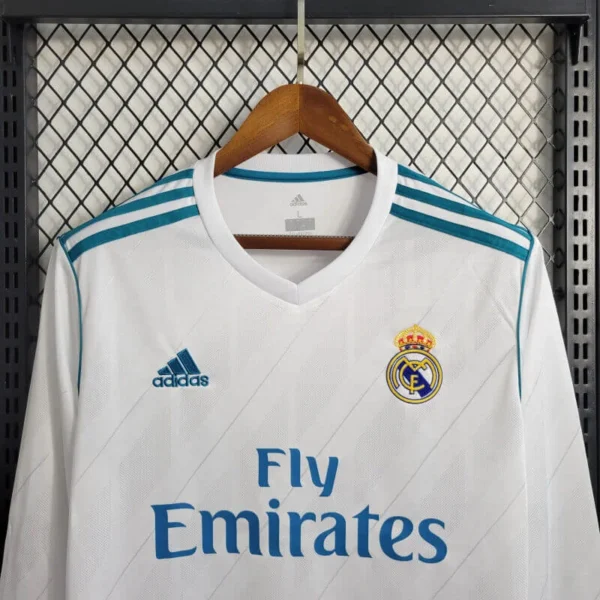 Real Madrid 2017-18 Home FS | Retro Jersey