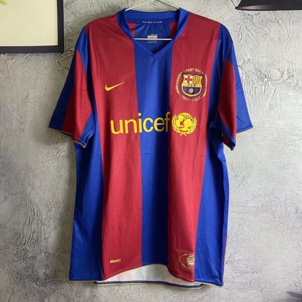 Barcelona 2007-08 Home | Retro Jersey