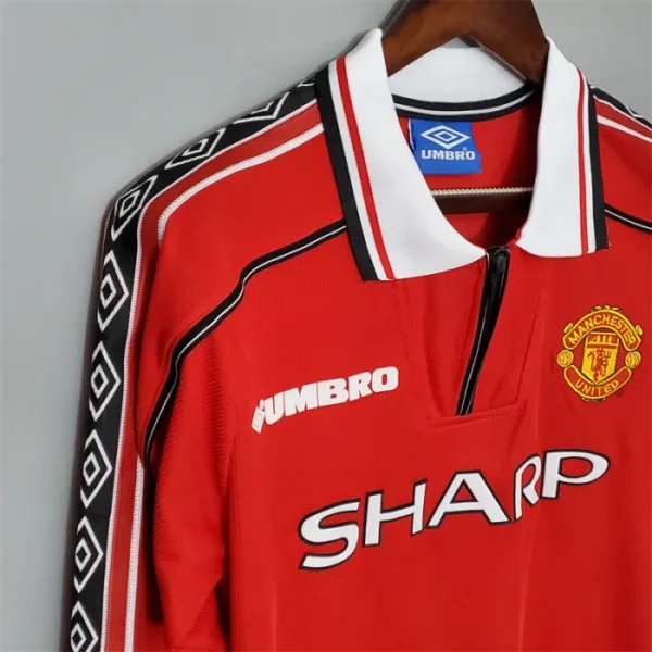 Manchester United 1998-99 Home Full Sleeve | Retro Jersey