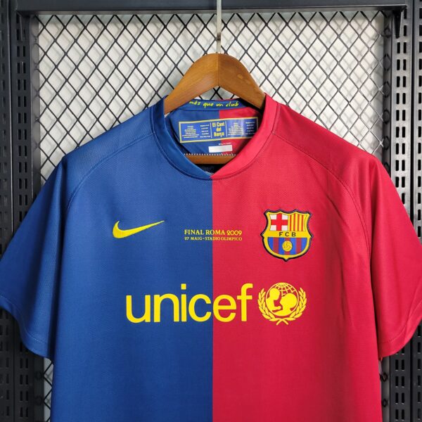 Barcelona 2008-09 Home | Retro Jersey