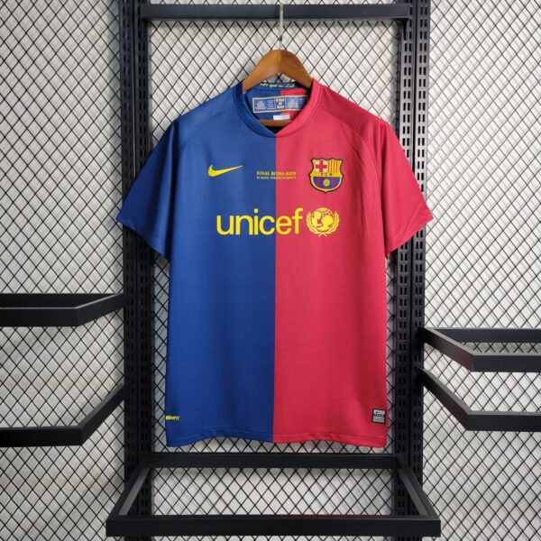 Barcelona 2008-09 Home | Retro Jersey