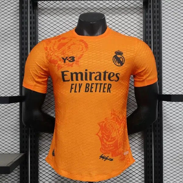 Real Madrid 23-24 Fourth Orange Y-3 Jersey | Player Version