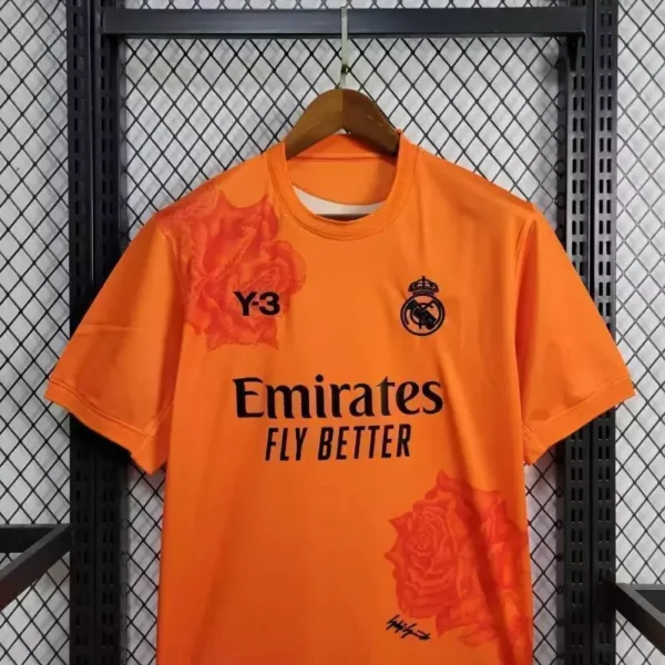 Real Madrid 23-24 Fourth Orange Y-3  Fan Version