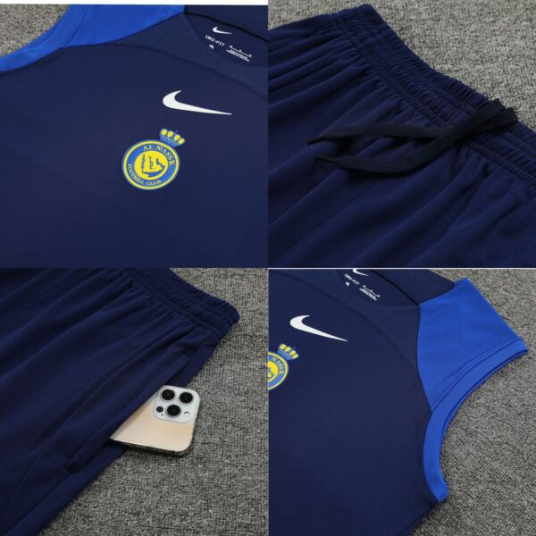 Al Nassr 24-25 Blue | Sleeveless Training Set