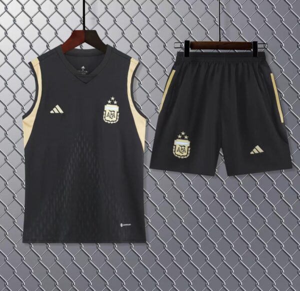 Argentina Grey | Sleeveless Training Set